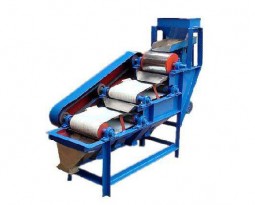 Dry powder magnetic permanent drum magnetic separator