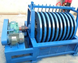 Disc-type tailing recycling machine