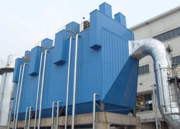 GD tube-pole electrostatic dust collector