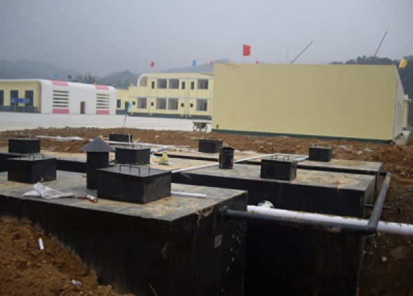 Rural dispersible domestic sewage treatment equipment